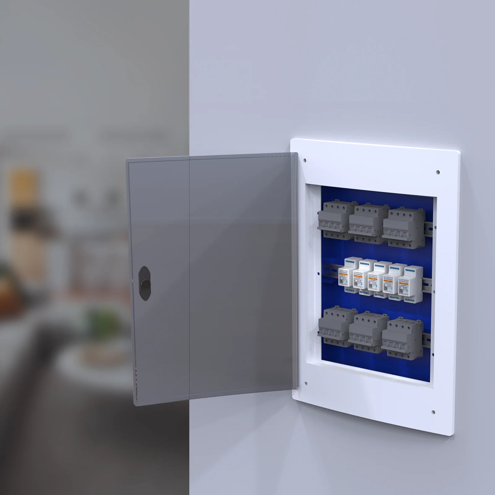 4 Pezzi Modulo Interruttore Intelligente WiFi 1 Via – Mini Smart Switch Fai Da Te – Compatibile Con Alexa, Google Home E App Tuya – Neutro Necessario